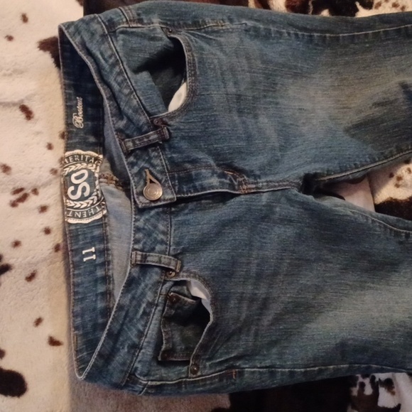 SO SIZE 11,JRS, BOOTCUT JEANS. - Picture 2 of 8